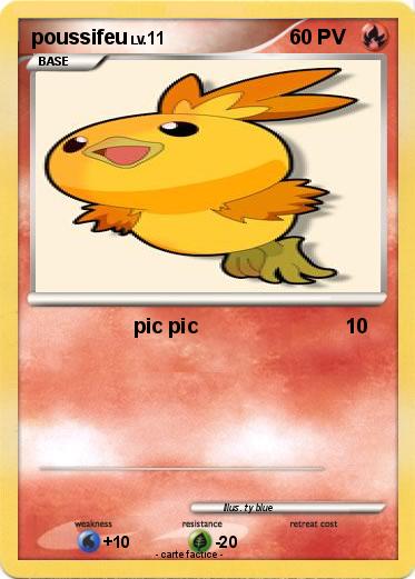Pokemon poussifeu