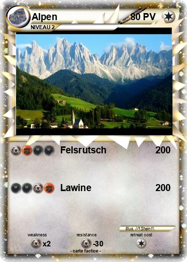 Pokemon Alpen