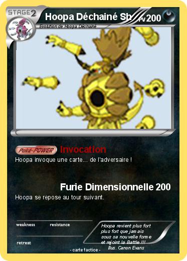 Pokemon Hoopa Déchainé Sh