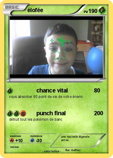 Pokemon élofée