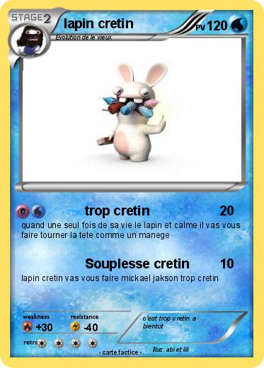 Pokemon lapin cretin