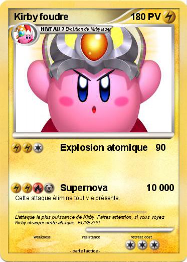 Pokemon Kirby foudre
