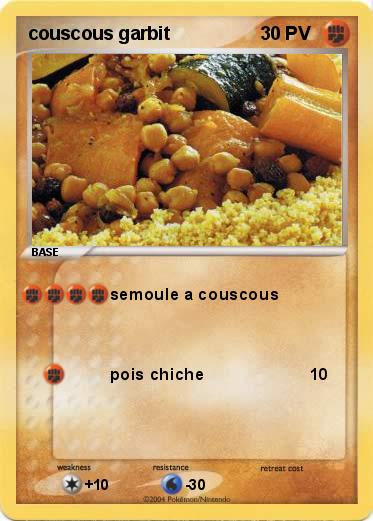 Pokemon couscous garbit