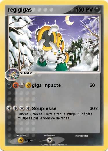 Pokemon regigigas