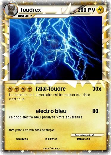 Pokemon foudrex