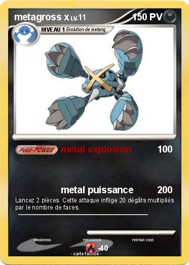Pokemon metagross x