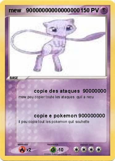 Pokemon mew   90000000000000000