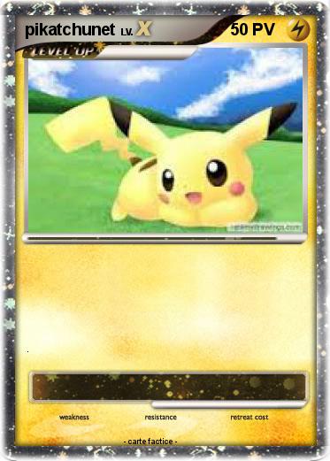 Pokemon pikatchunet