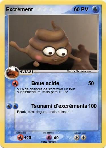 Pokemon Excrément