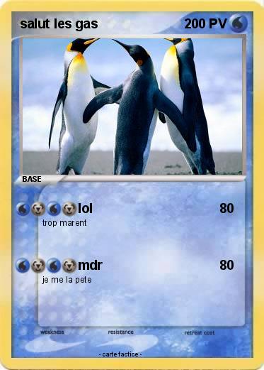 Pokemon salut les gas