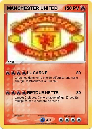 Pokemon MANCHESTER UNITED