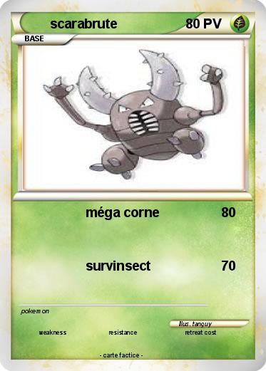 Pokemon scarabrute