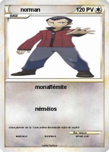 Pokemon norman