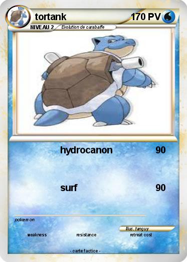 Pokemon tortank