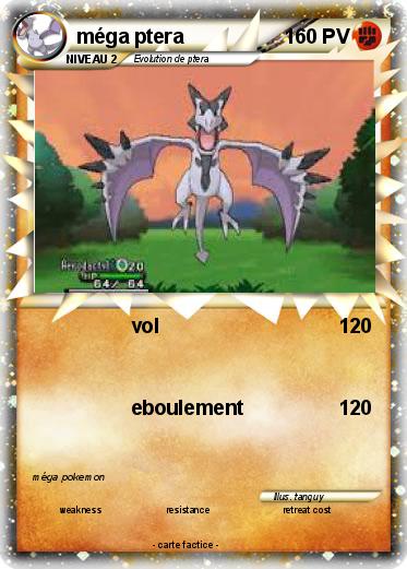Pokemon méga ptera