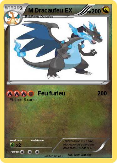 Pokemon M Dracaufeu EX