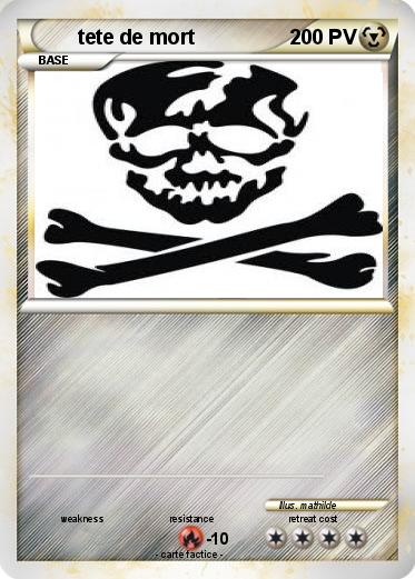 Pokemon tete de mort
