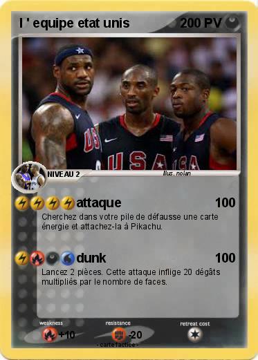 Pokemon l ' equipe etat unis