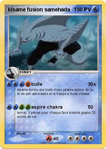 Pokemon kisame fusion samehada