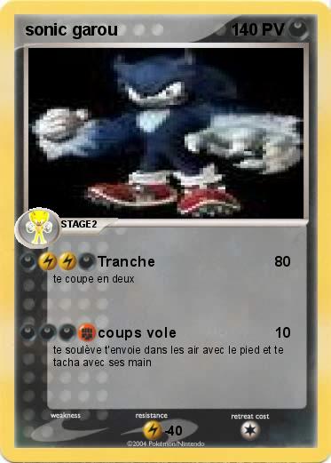 Pokemon sonic garou