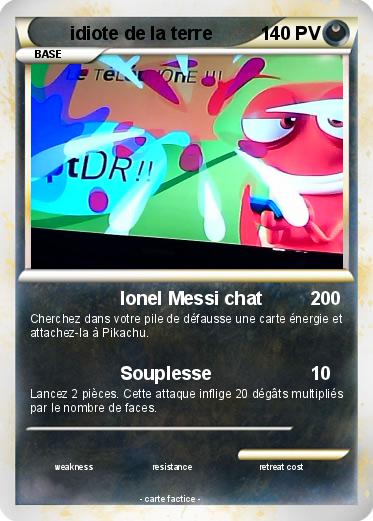 Pokemon idiote de la terre