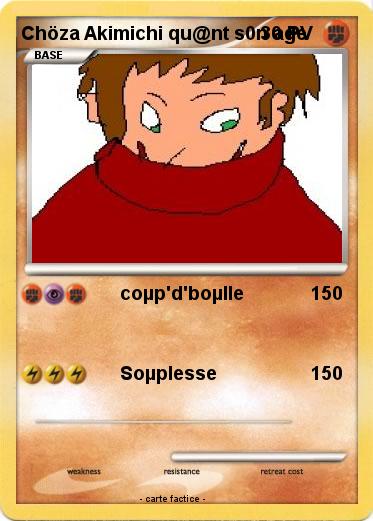 Pokemon Chöza Akimichi qu@nt s0n age