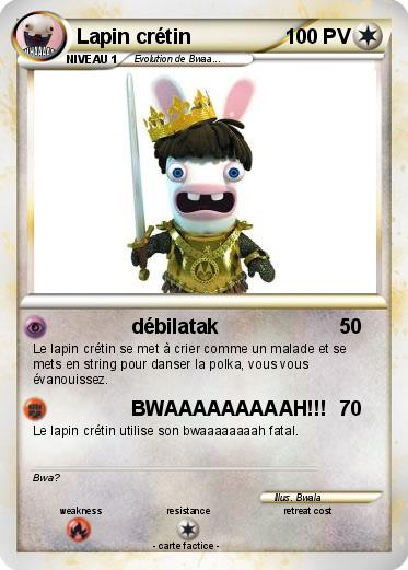 Pokemon Lapin crétin