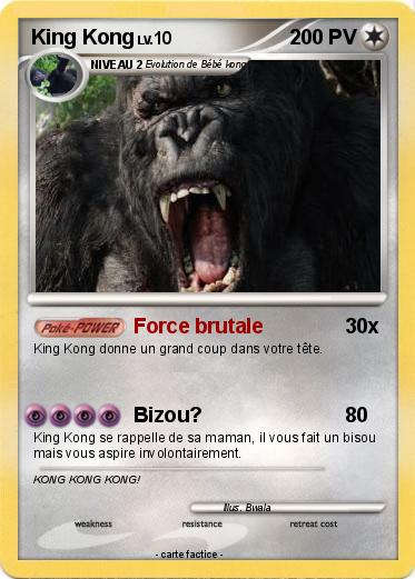 Pokemon King Kong