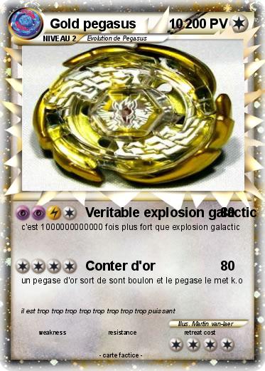 Pokemon Gold pegasus         10