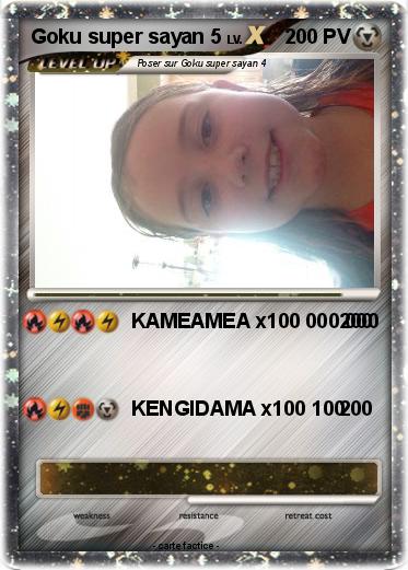 Pokemon Goku super sayan 5