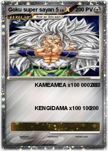 Pokemon Goku super sayan 5