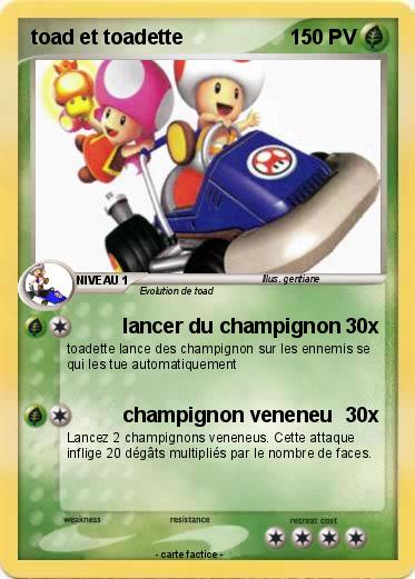 Pokemon toad et toadette
