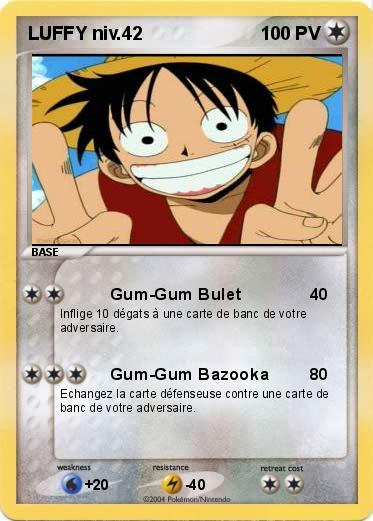 Pokemon LUFFY niv.42