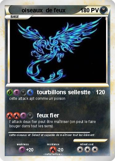 Pokemon oiseaux  de feux