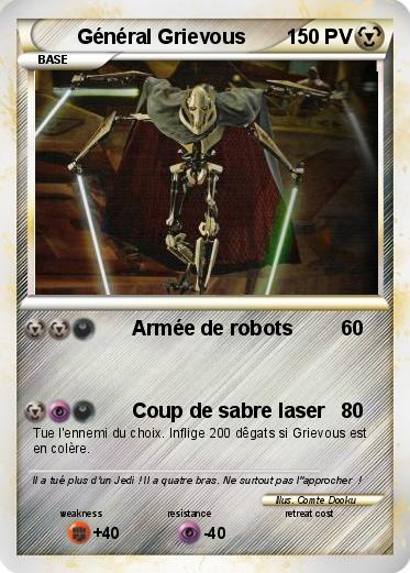 Pokemon Général Grievous
