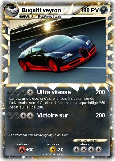Pokemon Bugatti veyron