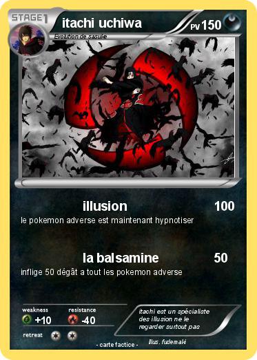 Pokemon itachi uchiwa