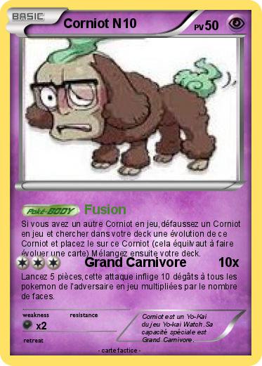 Pokemon Corniot N10