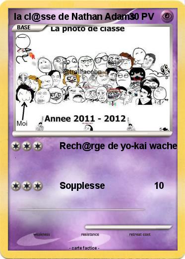 Pokemon la cl@sse de Nathan Adams