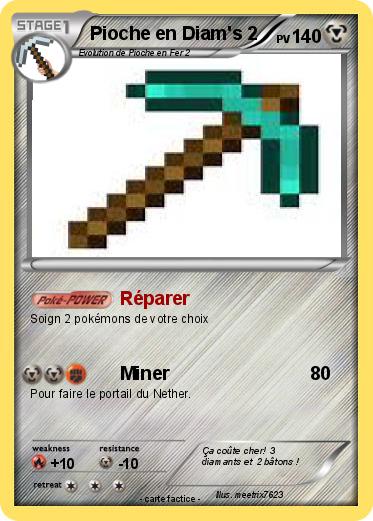 Pokemon Pioche en Diam's 2