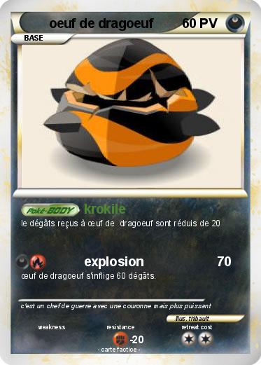 Pokemon oeuf de dragoeuf