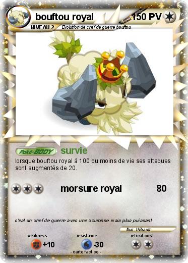 Pokemon bouftou royal