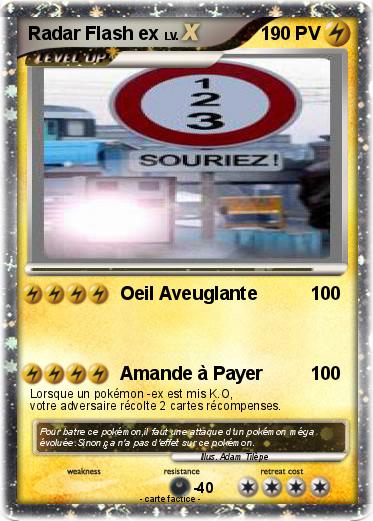 Pokemon Radar Flash ex