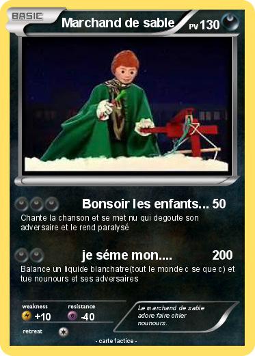 Pokemon Marchand de sable