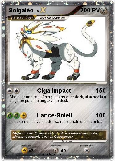 Pokemon Solgaléo