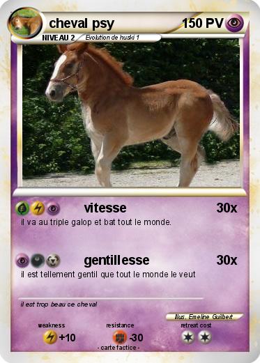 Pokemon Cheval Psy