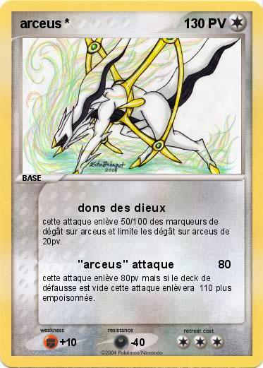 Pokemon arceus *