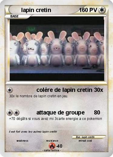Pokemon lapin cretin
