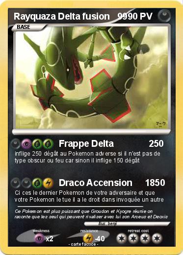 Pokemon Rayquaza Delta fusion   99