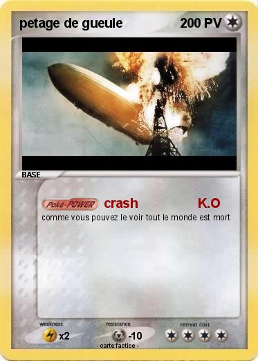 Pokemon petage de gueule